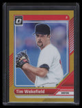 2024 Donruss Optic Gold Refractor 23 Tim Wakefield 3/10