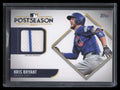 2018 Topps Postseason Performance Relics PSPKB Kris Bryant Jersey 74/100