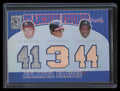 2001 Topps Tribute Franchise Figures Relics Murphy Hank Aaron Ed Mathews Bat