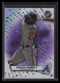 2023 Topps Pristine Purple Refractor 152 Michael Harris II Rookie 76/99