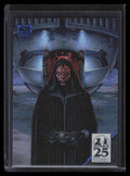 2024 Topps Chrome Star Wars Galaxy Art Blue Refractor am2 Sith Arrival 24/150