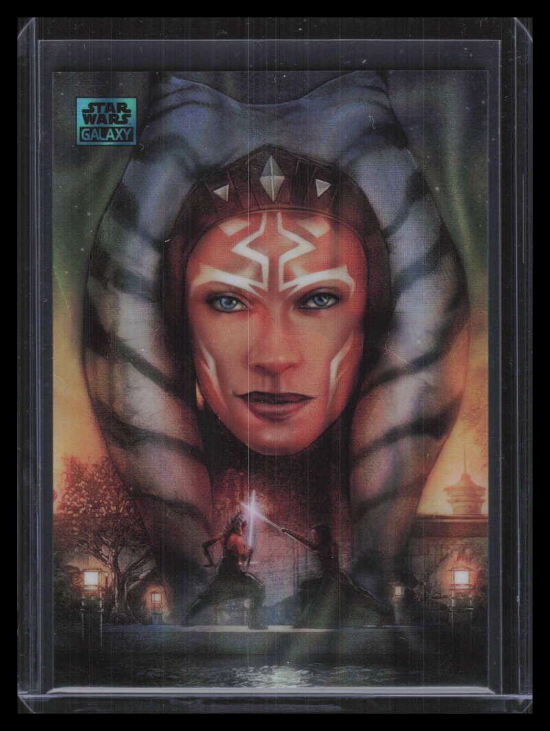 2024 Topps Chrome Star Wars Galaxy Aqua Refractor 49 Lost Jedi's Return 85/175