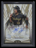 2022 Topps Tier One Break Out Autographs BOAKH Ke'Bryan Hayes Auto 92/199