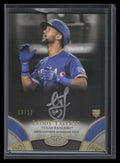 2021 Topps Tier One Break Out Autographs Silver Ink Leody Taveras RC Auto 8/10