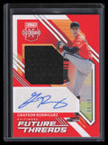 2021 Elite Future Threads Signatures Orange Grayson Rodriguez RC Jersey Auto /99