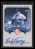 SOLD 155840 2003 Upper Deck Yankees Signature Pride of New York Autographs Ralph Terry Auto