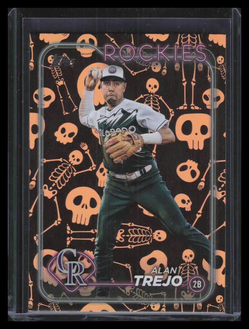 2024 Topps Update Halloween Mummy us7 Alan Trejo 47/50