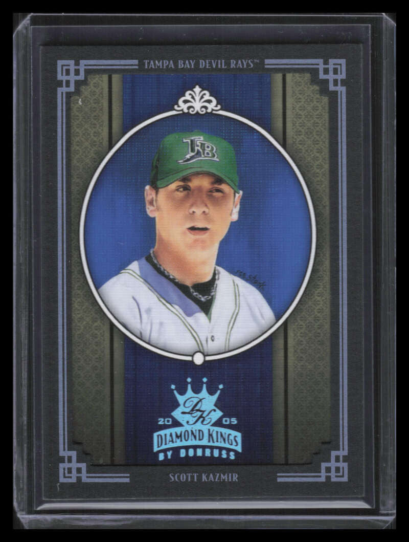 DELETE 155986 2005 Diamond Kings Framed Black Platinum 227 Scott Kazmir 1/1