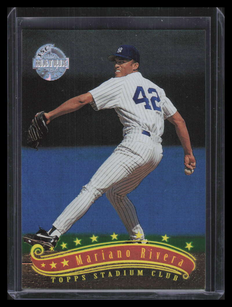 1997 Stadium Club Matrix 11 Mariano Rivera