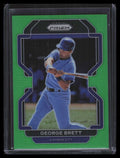 DELETE 156007 2022 Panini Prizm Prizms Lime Green Refractor 221 George Brett 60/125