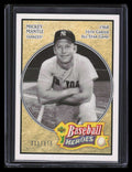 SOLD 156027 2005 Upper Deck Baseball Heroes 161 Mickey Mantle 211/575