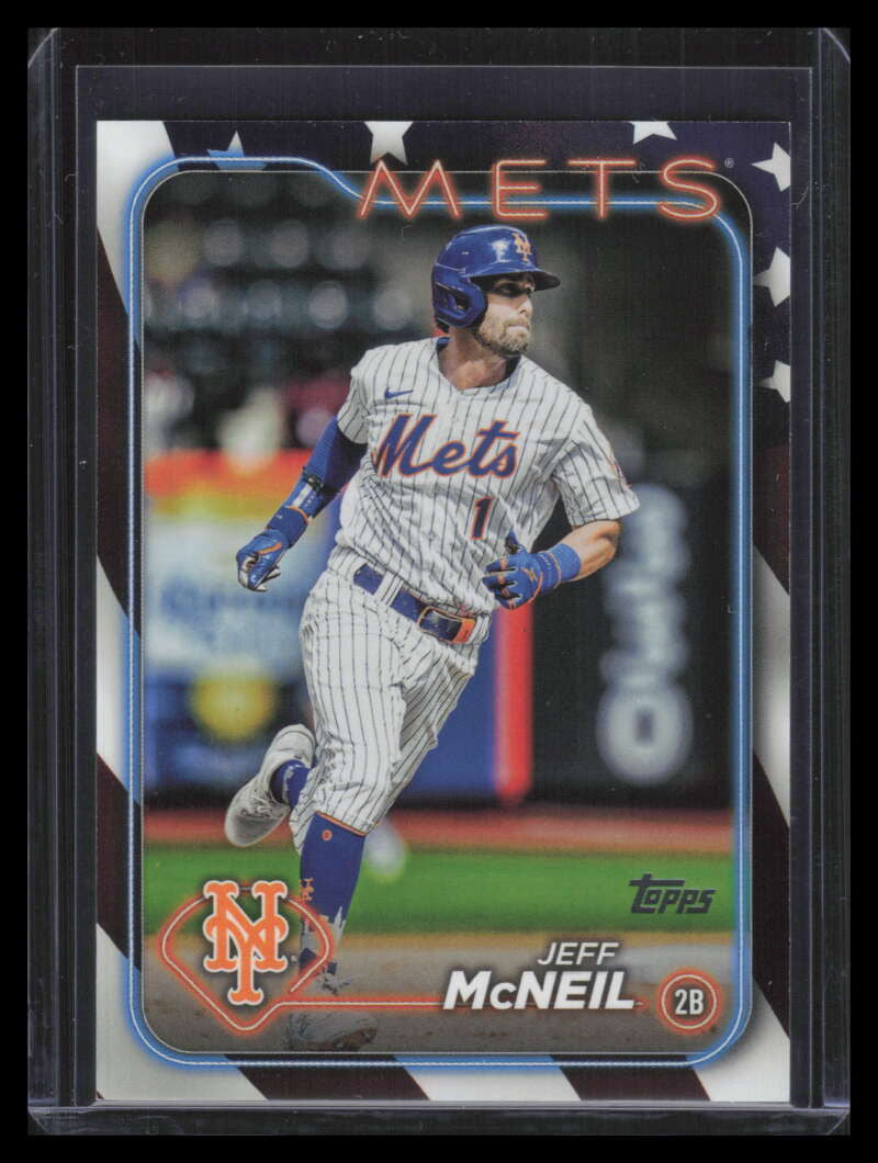 2024 Topps Independence Day 582 Jeff McNeil 34/76