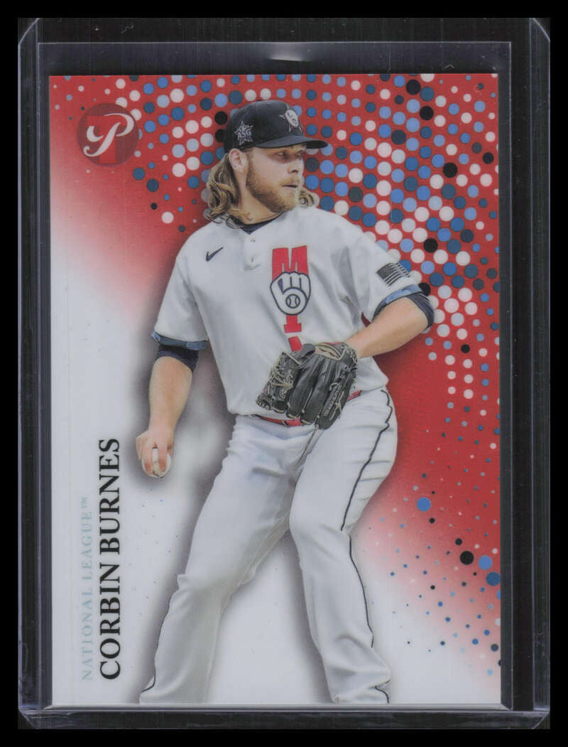 2022 Topps Pristine Orange Refractor 271 Corbin Burnes 19/25