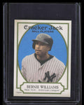 SOLD 156077 2005 Topps Cracker Jack Mini Blue 38 Bernie Williams 8/50