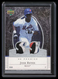 DELETE 156139 2007 Upper Deck Premier Patches Dual JR Jose Reyes Dual Patch 55/75