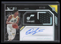 2022-23 Panini Noir 354 Ochai Agbaji C Rookie Jersey Auto 67/99 Color