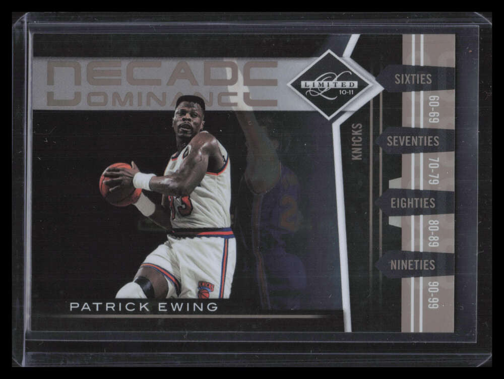 2010-11 Limited Decade Dominance 13 Patrick Ewing 64/149