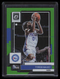 2022-23 Donruss Optic Lime Green Refractor 26 Tyrese Maxey 116/149