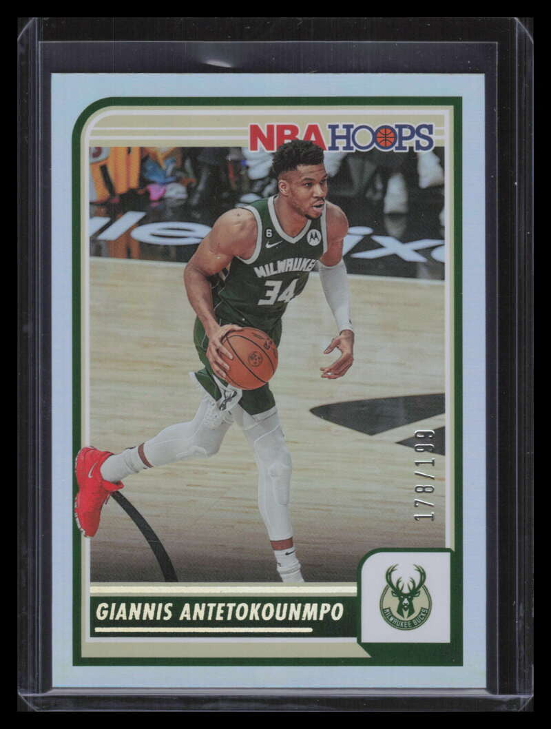 2023-24 Hoops Silver 147 Giannis Antetokounmpo 178/199