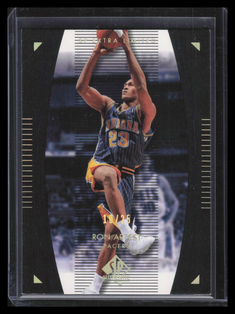 2003-04 SP Authentic Limited Extra 31 Ron Artest 10/25