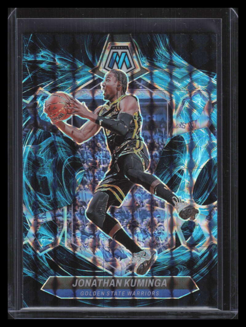 2023-24 Panini Mosaic Mosaic Genesis Refractor 22 Jonathan Kuminga