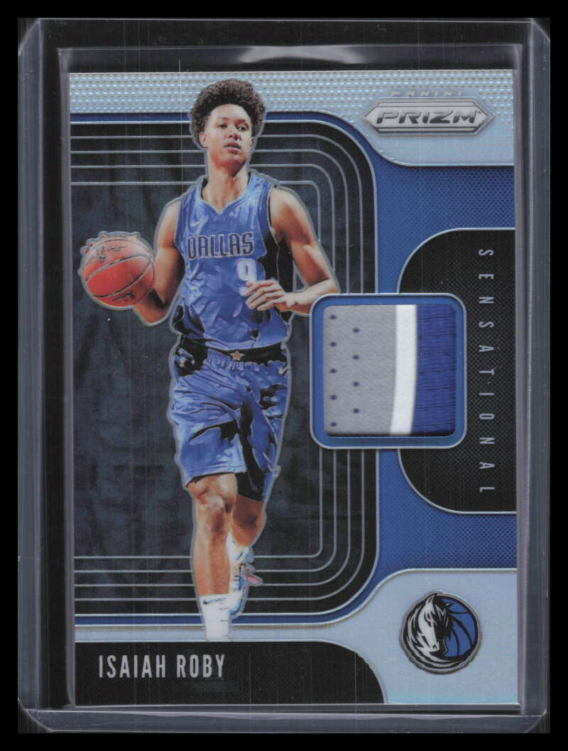 2019-20 Panini Prizm Sensational Swatches Prime 36 Isaiah Roby Rookie Patch 6/10