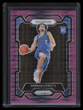 2023-24 Panini Prizm Prizms Purple Pulsar 163 Dereck Lively Rookie 2/35 Jersey #