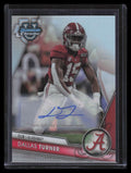 2023 Bowman Chrome University Autographs Refractor Dallas Turner RC Auto 262/499