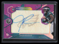 2020 Panini Elements Rookie Neon Signs Purple 16 Jalen Reagor Rookie Auto 3/15