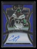 2019 Select Signatures Prizm Blue SPCM C. J. Mosley Auto 33/75