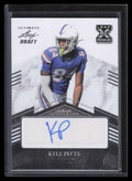 2021 Leaf Ultimate Draft kp1 Kyle Pitts Rookie Auto 90/99