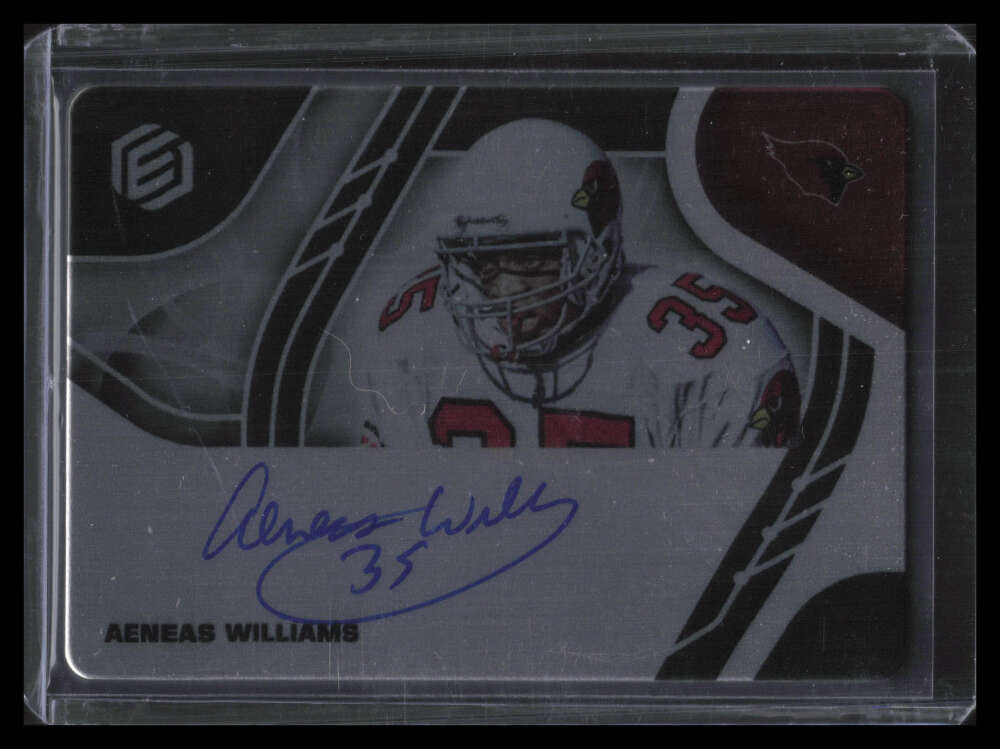 2021 Panini Elements Steel Signatures 45 Aeneas Williams Auto 35/99