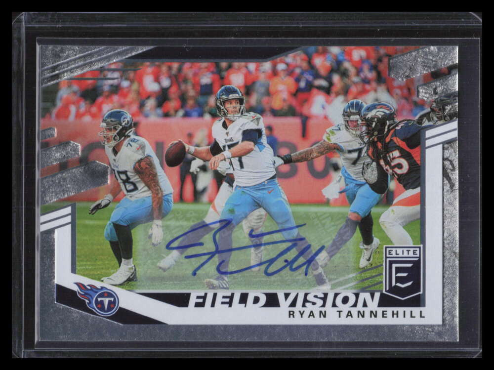 2020 Elite Field Vision Autographs 4 Ryan Tannehill Auto 13/25
