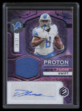 2020 Panini Elements Proton Autographs 4 D'Andre Swift Rookie Patch Auto 18/27