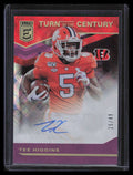 DELETE 156770 2020 Elite Turn of the Century Autographs Purple Tee Higgins Rookie Auto 25/49