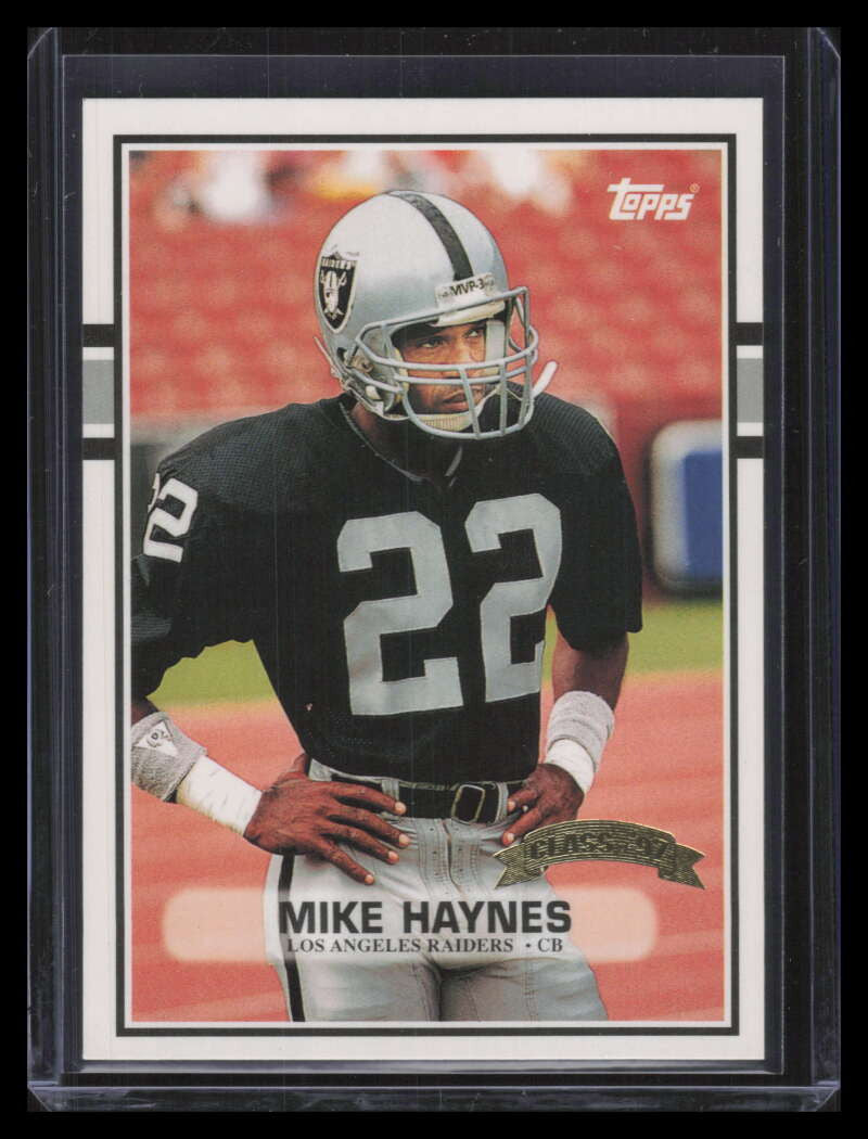1997 Topps Hall of Fame Class of 1997 1 Mike Haynes