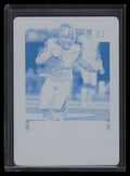 2021 Panini Contenders Draft Picks Printing Plate Cyan 69 Zack Moss 1/1
