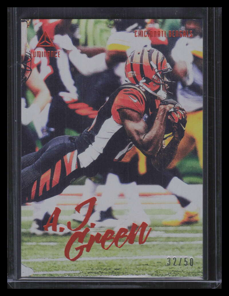 2020 Panini Luminance Orange 27 A. J. Green 32/50
