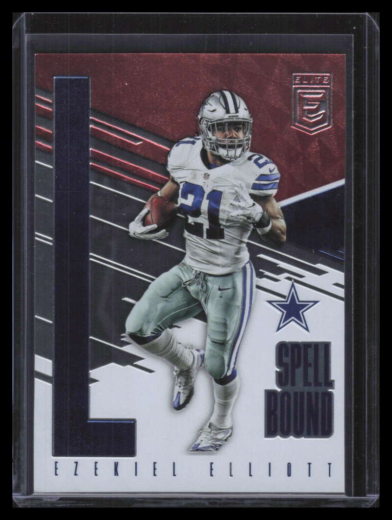 2017 Elite Spellbound Red 2 Ezekiel Elliott 4/99