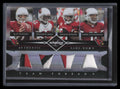 2008 Leaf Limited Team Threads Leinart James Boldin Fitzgerald Quad Patch 18/25
