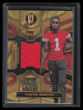 2024 Panini Gold Standard Newly Minted 31 Xavier Worthy Rookie Jersey 451/499