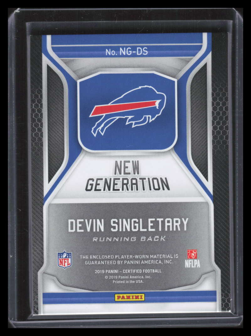 2019 Certified New Generation Mirror Gold 25 Devin Singletary Rookie Patch 13/25