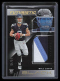 SOLD 157148 2023 Panini Black Futuristic Jerseys Gold 23 Will Levis Rookie Patch 4/10