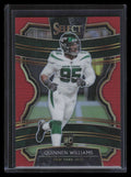 2019 Select Prizm Red Refractor 79 Quinnen Williams Rookie 30/99 Concourse