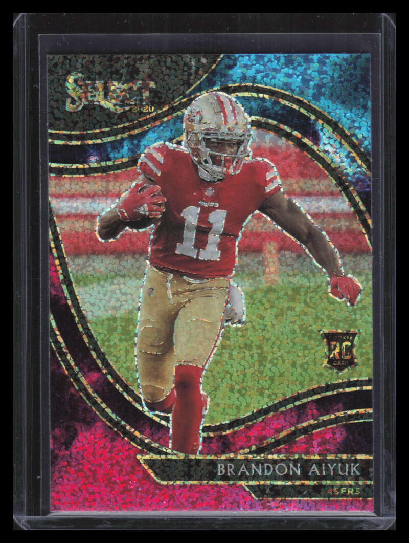 2020 Select Cosmic Refractor 366 Brandon Aiyuk Rookie Field Level
