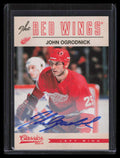 2012-13 Classics Signatures Autographs 165 John Ogrodnick Auto