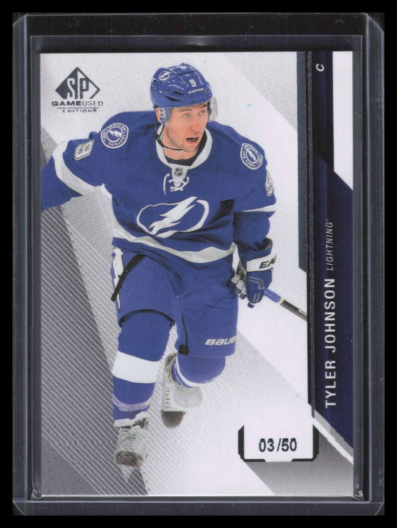 2014-15 SP Game Used 24 Tyler Johnson 3/50