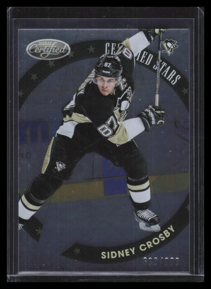 2012-13 Certified Stars s13 Sidney Crosby 699/999