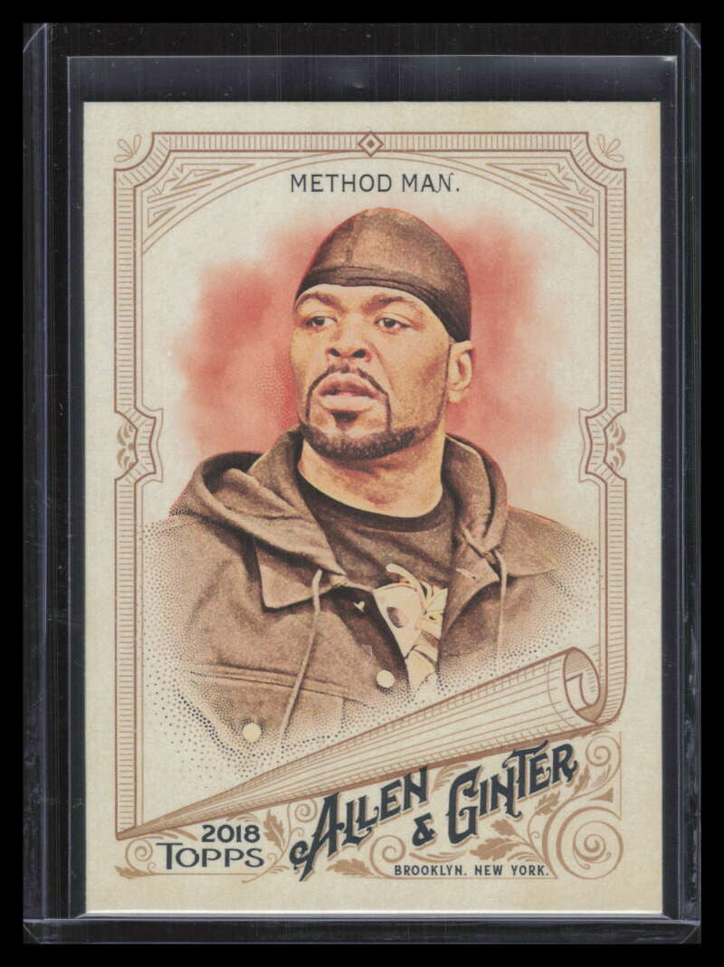 2018 Topps Allen and Ginter 82 Method Man F04402