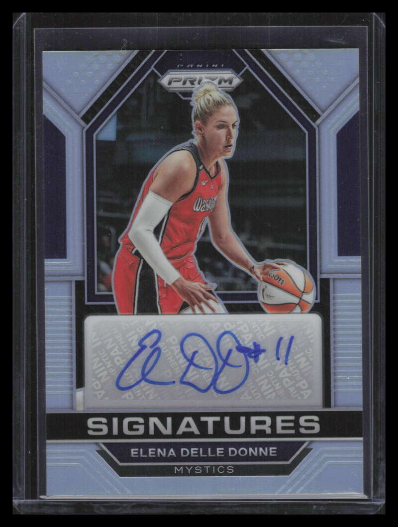 2023 Panini Prizm WNBA Signatures 26 Elena Delle Donne Auto